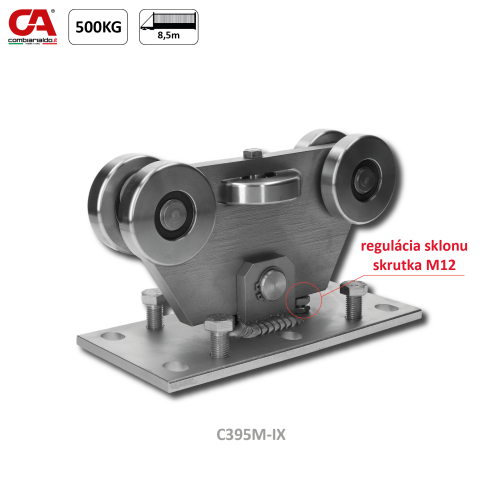 Nerezový vozík MEDIO, nerez bez povrchové úpravy /AISI304